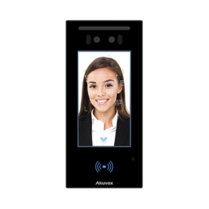 AKUVOX A05C Lector Biométrico para Control de Acceso / 20,000 Rostros / Gestión web / Código QR/ BLUETOOTH