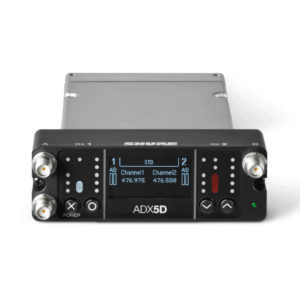 Receptor Portátil DE Dos Canales Shure ADX5D