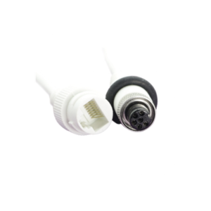 HIKVISION AE-MC0610-04 Cable de conexion RJ45 a Conector Tipo Aviacion Para Grabadores Móviles Hikvision