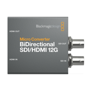 Convertidor Blackmagic Micro Converter Bidirect SDI/HDMI 12G Psu