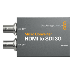 Convertidor Blackmagic Micro Converter Hdmi TO Sdi 3G Psu