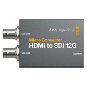 Convertidor Blackmagic Micro Converter Hdmi TO Sdi 12G Psu