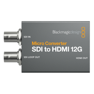 Convertidor Blackmagic Micro Converter Sdi TO Hdmi 12G Psu