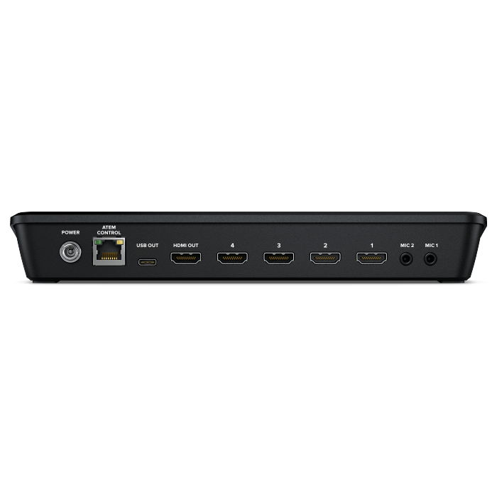 Mezclador DE Video Atem Mini Pro Iso vista 3 JFM Technology Mezclador DE Video Atem Mini Pro Iso vista 3