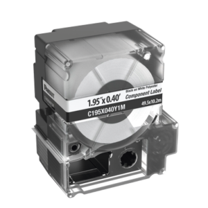 PANDUIT C195X040Y1M Casete de 125 etiquetas para Imprespra MP300 No adhesiva