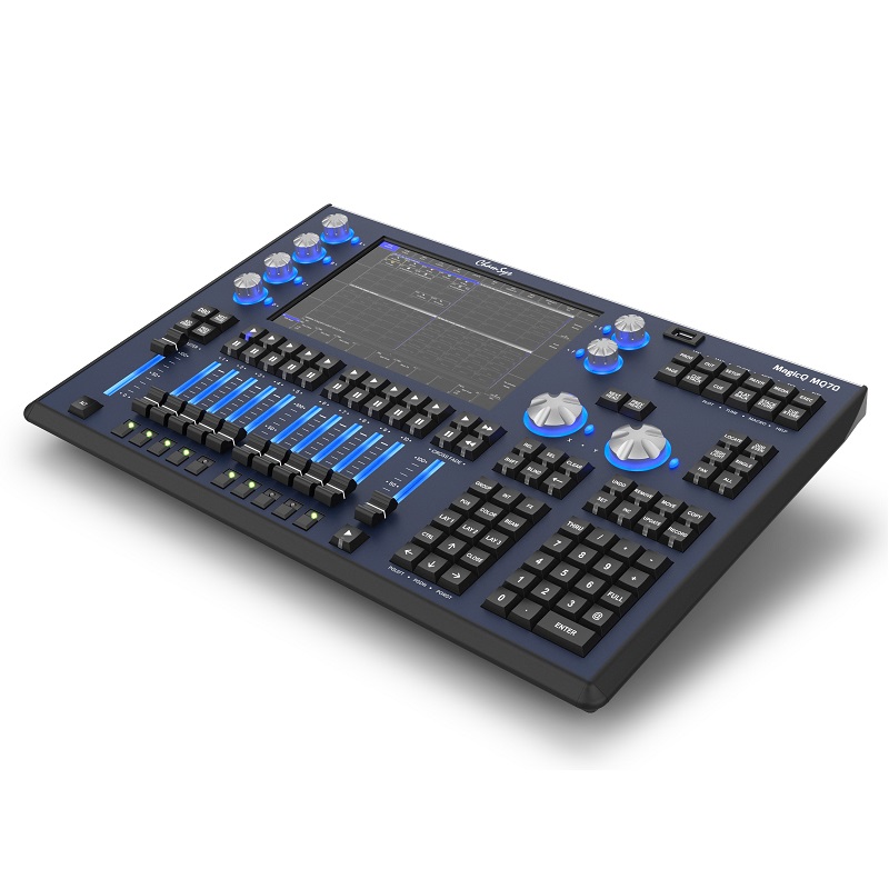 Consola DE Iluminación Chamsys MQ70 vista 2 JFM Technology Consola de iluminación chamsys mq70 vista 2