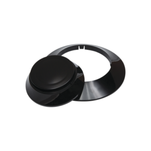 FIRE-LITE CK300-BL Kit de 10 Anillos y 10 Cubiertas Color Negro para Detectores de Humo, de Calor y Duales Fire-Lite, IDP y SK.