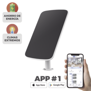EZVIZ CS-CMT-SOLARPANEL-C Panel Solar Para Recargar Cámara de Batería / Evite Desmontar la Cámara para Recargar su Batería