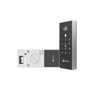 EZVIZ CS-DL03-PRO Cerradura Inteligente / Wi-Fi / Códigos Temporales Para Visitantes / Lectura de Tag / Contraseña / Botón para Timbrar / Apertura remota / Alarma Anti-intrusión / No Requiere HUB