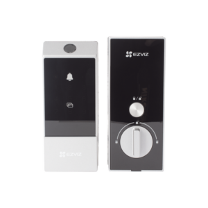 EZVIZ CS-DL04/PRO Cerradura Inteligente / Wi-Fi / Bluetooth / Códigos Temporales Para Visitantes / Lectura de Huella / Lectura de Tag / Contraseña / Botón para Timbrar / Apertura remota / Alarma Anti-intrusión / No Requiere HUB