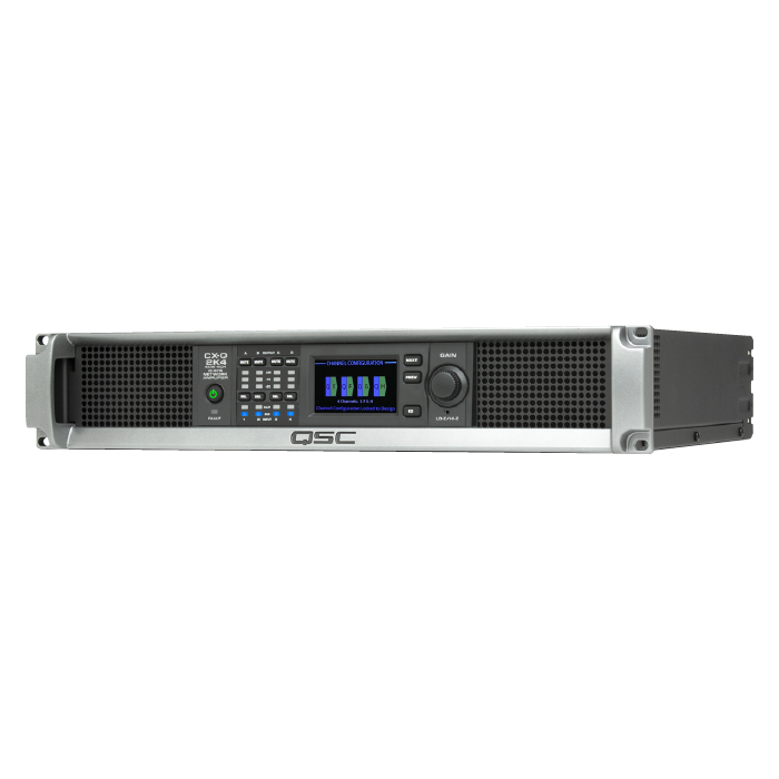 Amplificador Administrable QSYS 4 CH JFM Technology Amplificador Administrable Q SYS 4 CH