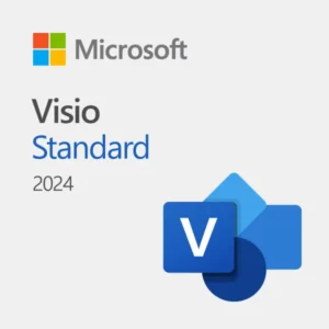 Microsoft Visio Estándar 2024 — Licencia Perpetua (Windows 10/11)