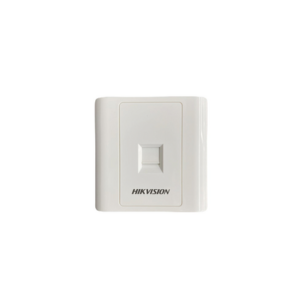 HIKVISION DS1FPA1 Placa Pared (Face Plate / 1 Puerto / Color Blanco / Caja con 20 Piezas