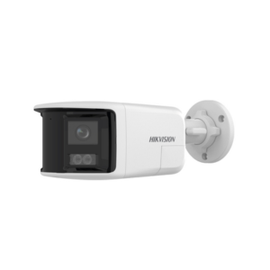HIKVISION DS-2CD1T63G2P-LIUF/SRB [PROTECCIÓN ACTIVA] Bala IP 6 Megapixel / 2 Lentes de Lente 2.8 mm (Imagen Panorámica 180°) / 40 mts IR / Exterior IP67 / Luz Intermitente y Alerta de Audio / Audio Bidireccional / ACUSENSE / WDR 120 dB / Micro SD / Estrobo Azul y Rojo
