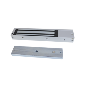 HIKVISION DS-K4H255S Chapa Magnética de 600 Lbs (272 Kg) / Montaje en Puerta Normal o de Vidrio / Certificado CE / Uso en Interior / Magnetismo Anti-residual