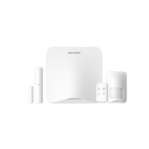 HIKVISION DS-PA201PS-KIT-16WB/A-LA Kit de Panel de Alarma | Panel Pir Magnético y Llavero | Soporta 16 Zonas Inalámbricas | Conexión 3G/4G