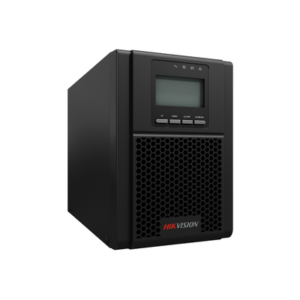 HIKVISION DS-UPS01K24-R/TS/X/US UPS Online Doble Conversión / 1KVA / Factor de Potencia 0.99 / Tecnología PFC / Onda Senoidal Pura / LCD Display / Baterías VRLA / Rango Amplio de Voltaje 55-150V