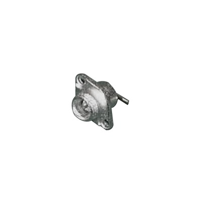 JFM Technology Flange mounted bearing housing with a short projecting shaft used to support a rotating shaft in machinery