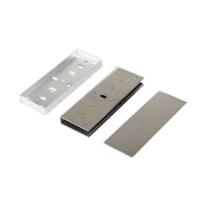 ENFORCER SECOLARM E-941S-600/UQ Montaje en U para Puertas de Vidrio / Ajustable de 9-13 mm / Compatible con Electroimanes Secolarm de 600 Lb