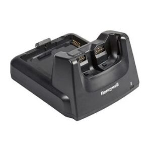 Honeywell dual battery charging dock with two slots black cradle