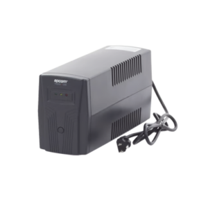 EPCOM POWERLINE EPU600L UPS de 600VA/360W / Topología Línea Interactiva / Entrada y Salida 120 Vca / Clavija NEMA 5-15P / 4 Tomas NEMA 5-15R
