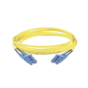 PANDUIT F92ELLNLNSNM003 Jumper de Fibra Optica Monomodo 9/125 OS2, LC-LC Duplex, LSZH, Color Amarillo, 3 Metro