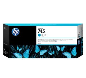 Suministro de Impresión HP CARTUCHO DE TINTA CYAN 745 DSJ 300 ML