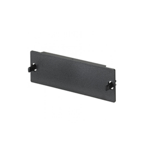 PANDUIT FAPB Placa Ciega FAP, Para Reservar Espacio de Uso Futuro en Paneles de Fibra Óptica, Color Negro