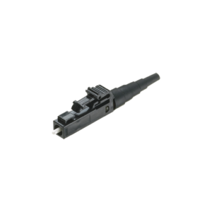 PANDUIT FLCSMBLY Conector de Fibra Óptica Multimodo OM2, OM3 y OM4, LC Simplex, Pulido en Campo, Color Negro