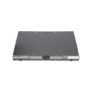 PANDUIT FRME1U Panel de Distribución de Fibra Óptica, Acepta 3 Placas FAP o FMP, Bandeja Deslizable, Hasta 72 Fibras, Color Negro, 1UR