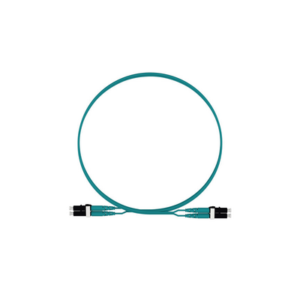 PANDUIT FZ2ELLNLNSNM001 Jumper de Fibra Optica Multimodo 50/125 OM4, LC-LC Duplex, LSZH, Color Aqua, 1 Metro