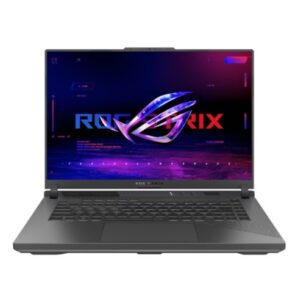 Portátil Asus PORTATIL ASUS GAMER ROG Strix G16 AMD Ryzen 9 8940HX 32GB DDR5 1TB PCIe 40 NVMe M2 SSD RTX 5060 8GB GDDR7 16 W