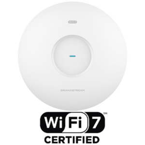 GRANDSTREAM GWN7670 Punto de Acceso Wi-Fi 7 GWN7670 / 3.6 Gbps Inalámbrico / 5 Gbps Cableado / MIMO 2x2:2 / 256 Clientes Simultáneos / PoE+ / Montaje en Pared o Techo / BLE 5.3 / Controlador Integrado