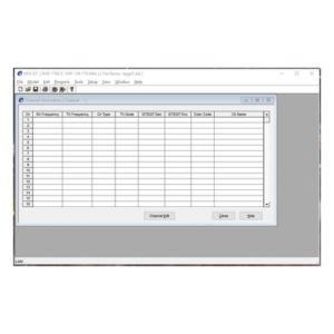 KENWOOD KPG-D7E Software de programación para repetidores NXR-1700/1800