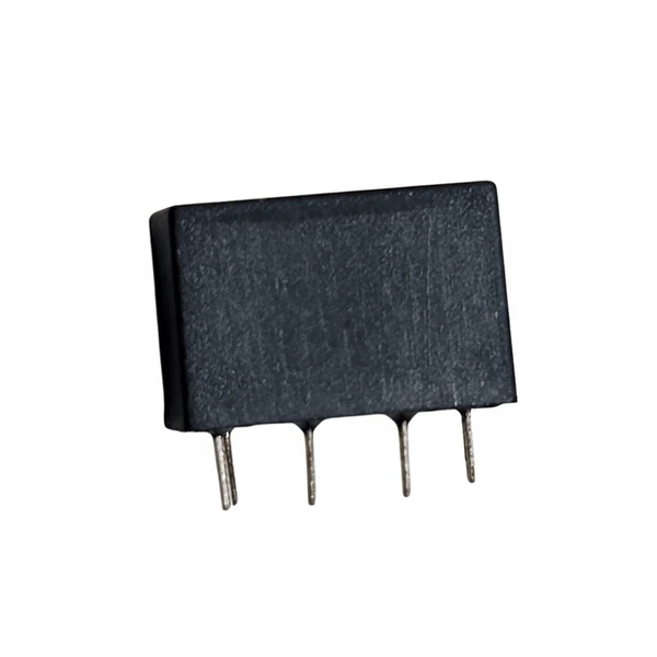 L721040051 JFM Technology Four pin black rectangular bridge rectifier component with four leads for ac to dc conversion