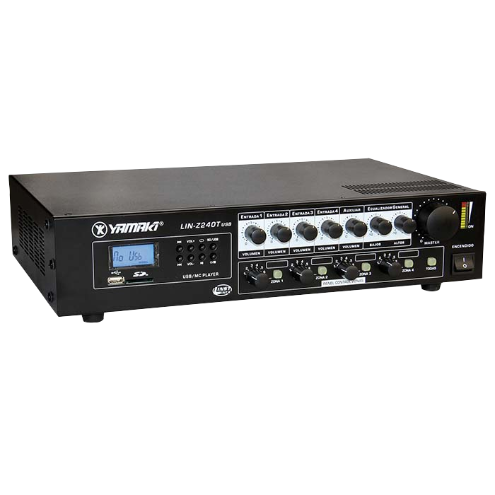 Mezclador Yamaki LINZ240TR Mkii 240W JFM Technology Mezclador Yamaki LIN Z240TR Mkii 240W