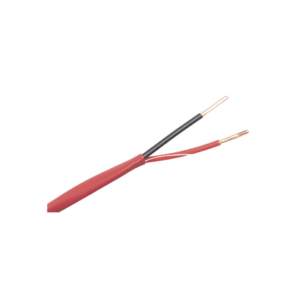 LINKEDPRO LP218-FIRE Alambre de Alarma contra Incendios - Bobina de 305 Metros: 2 x 18 AWG, Rojo, Tipo FPLR, (UL) FT4, Ideal para Sistemas de Detección y Evacuación de Incendios