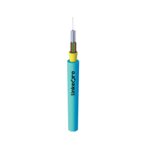 LINKEDPRO BY EPCOM LP-IC-OM3-R-12 Cable de Fibra Óptica Multimodo OM3 50/125, 12 hilos, para Interior, Tight Buffer 900µm, OFNR Riser, Dieléctrica, Precio Por Metro