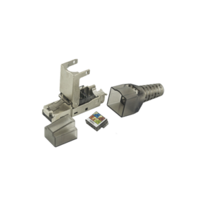 LINKEDPRO BY EPCOM LPKJ6A17S Plug modular RJ45 Blindado Categoría 6A -Sin herramienta, para terminación en campo