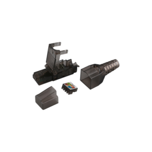 LINKEDPRO BY EPCOM LP-KJ-6A-17U Plug modular RJ45 para Cable UTP Categoría 6A -Sin herramienta, para terminación en campo