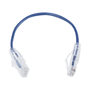 LINKEDPRO BY EPCOM LP-UT6-020-BU28 Cable de Parcheo Slim UTP Cat6 - 20 cm Azul Diámetro Reducido (28 AWG)
