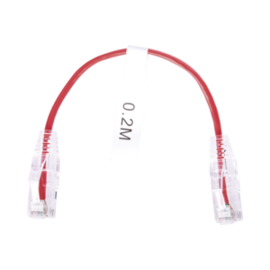 LINKEDPRO BY EPCOM LP-UT6-020-RD28 Cable de Parcheo Slim UTP Cat6 - 20 cm Rojo Diámetro Reducido (28 AWG)