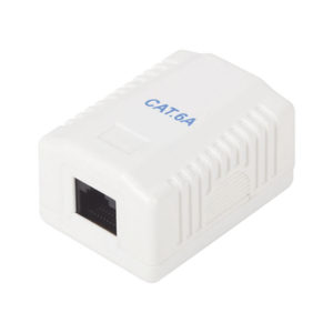 LINKEDPRO BY EPCOM LP-WP-38-C6A Caja de pared con 1 puerto, incluye 1 jack UTP Cat6A