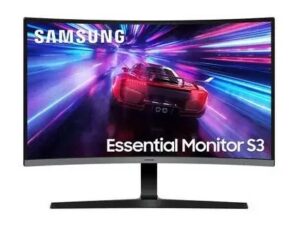 Monitor Samsung MONITOR Essential Monitor S3 Curvo 27 Pulgadas