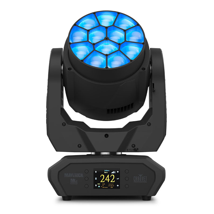 Cabeza Móvil Chauvet Maverick MK2 Wash vista 2 JFM Technology Cabeza Móvil Chauvet Maverick MK2 Wash vista 2