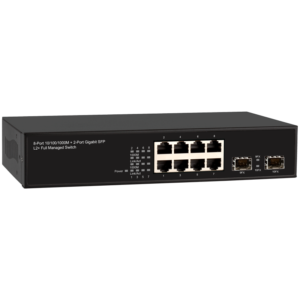 Switche DE Red Administrable Niveo NGSM8T2