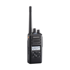 KENWOOD NX-3320-K2 400-520 MHz, 260 Canales, Digital NXDN-DMR-Análogo, GPS, Bluetooth, IP67, 2 Pines, Incluye Batería-Antena-Cargador-Clip.