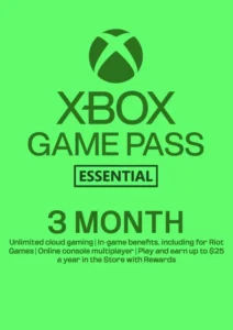 Xbox Game Pass Essential — Suscripción 3 meses