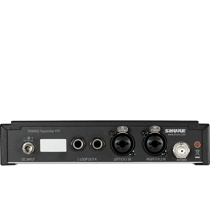 Sistema Inalámbrico Monitoreo Personal Shure PSM900 vista 3 JFM Technology Sistema inalámbrico monitoreo personal shure psm900 vista 3