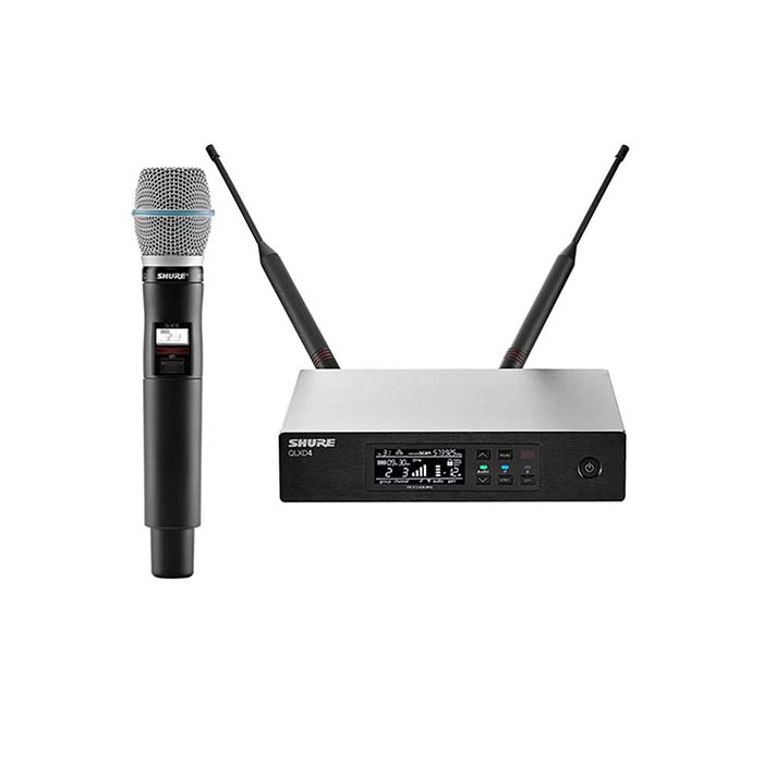 Mic Inalámbrico Shure QLXD24B87AJ50 BETA87A vista 2 JFM Technology Mic Inalámbrico Shure QLXD24B87A J50 BETA87A vista 2